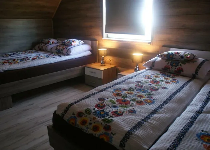 Agrodomki Okej-bialy Dom Сasa de vacaciones Gardna Wielka